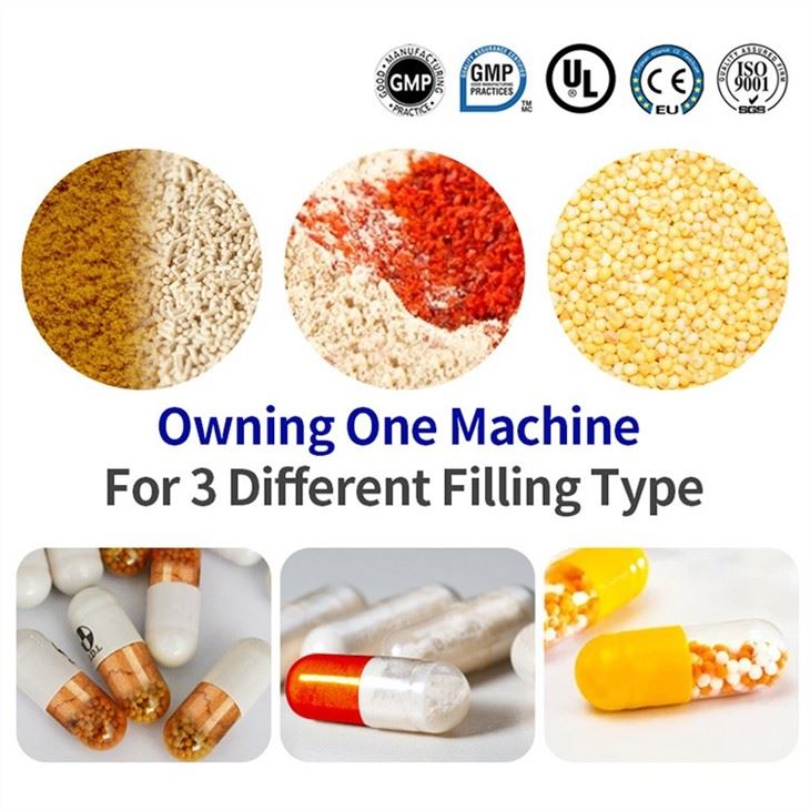 Automatic Hard Gelatin Capsule Powder Filling Machine Automatic Hard Gelatin Capsule Powder Filling Machine